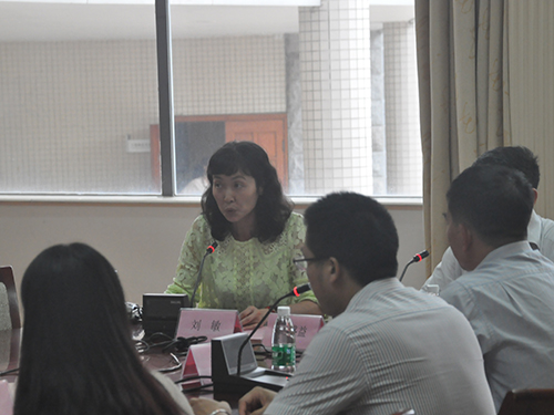 汇丰软件开发(广东)有限公司人力资源部总监刘敏致辞