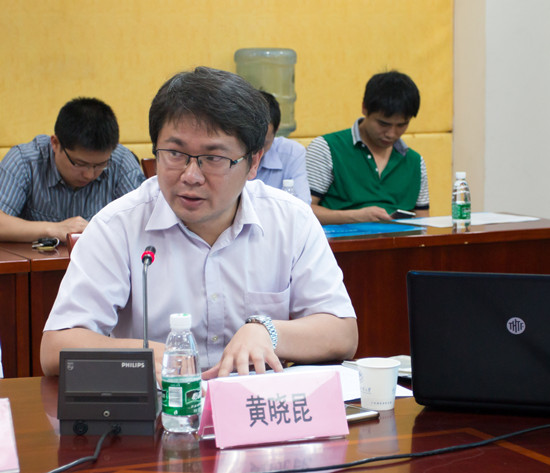 黄晓昆致辞